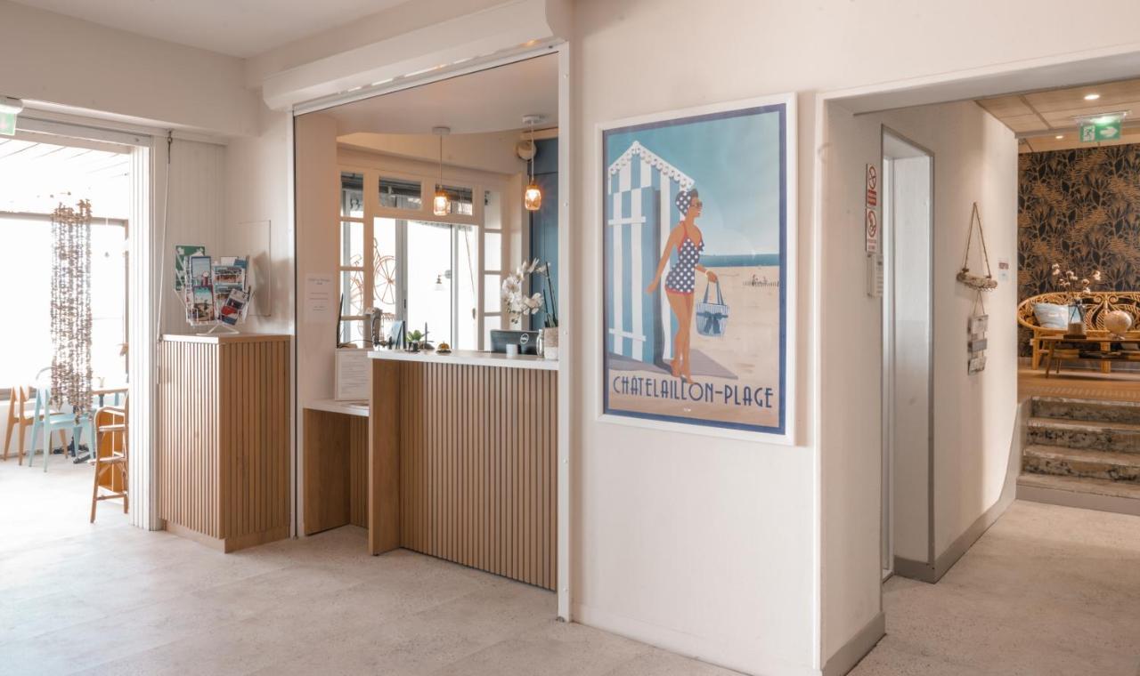 Hotel Le Rivage Vue Sur Mer - Châtelaillon-Plage Dış mekan fotoğraf